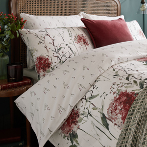 Laura Ashley Pallington Bloom Ruby Duvet Cover Set